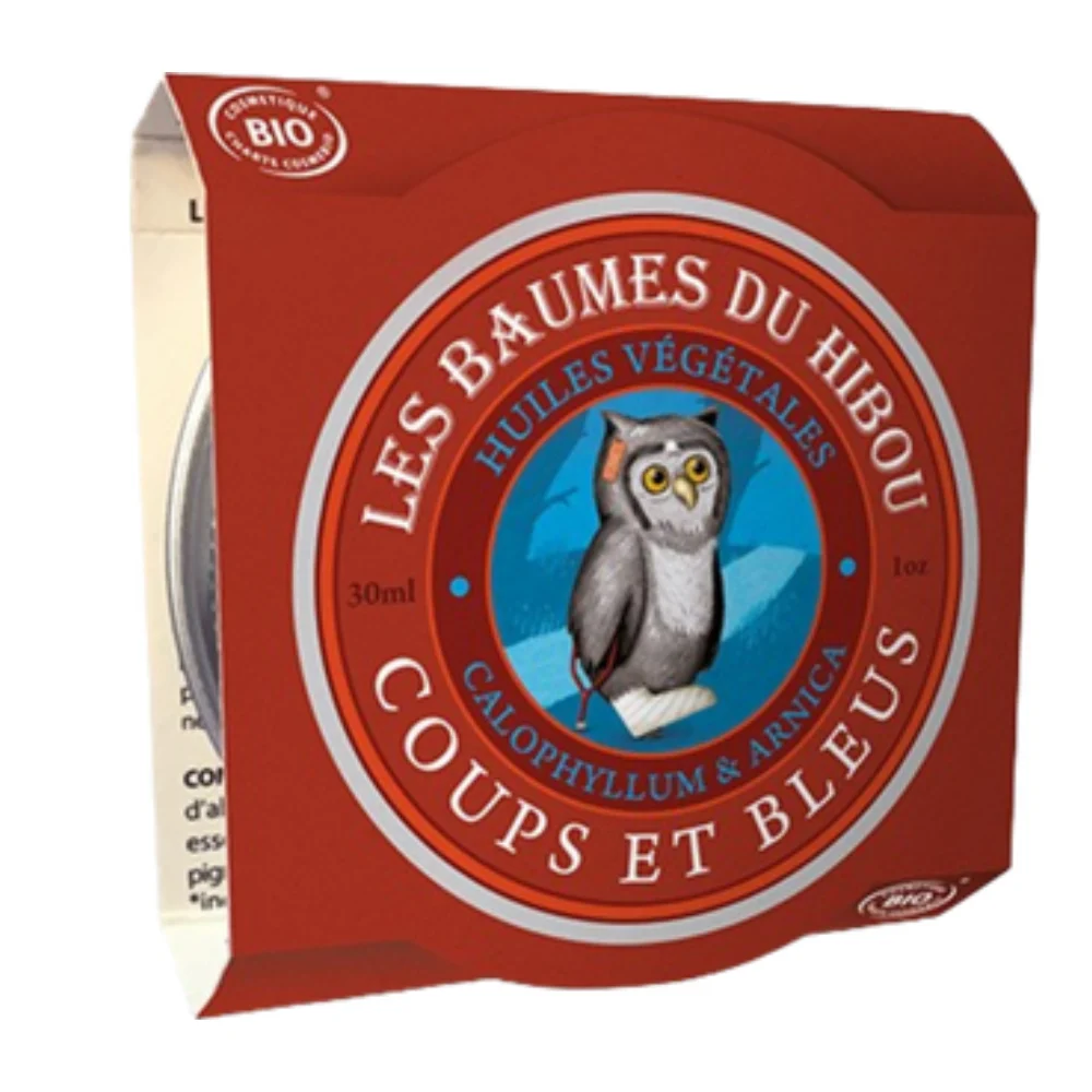 Les baumes du hibou Balsamo “Coups et Bleus” per Blue Marks 30 ml