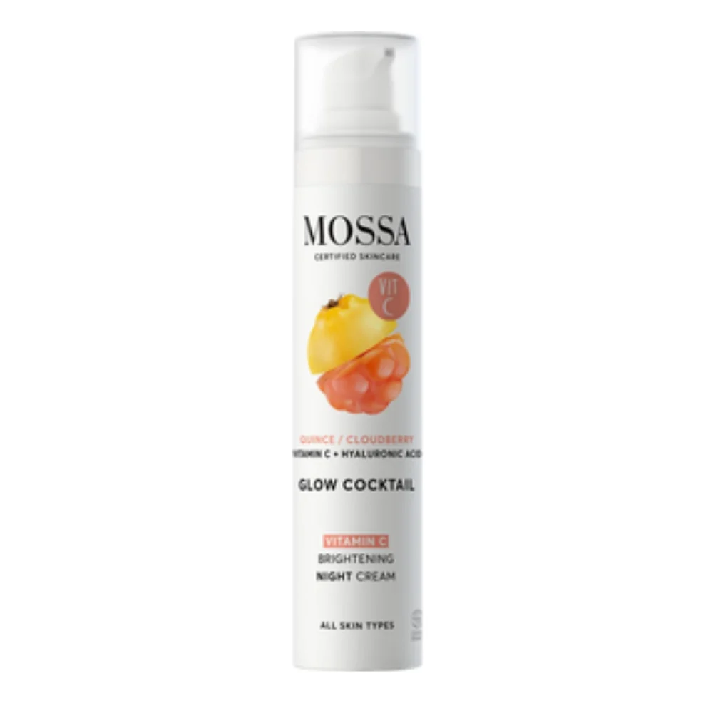 Mossa Crema notte illuminante Glow Cocktail Vitamina C 50 ml