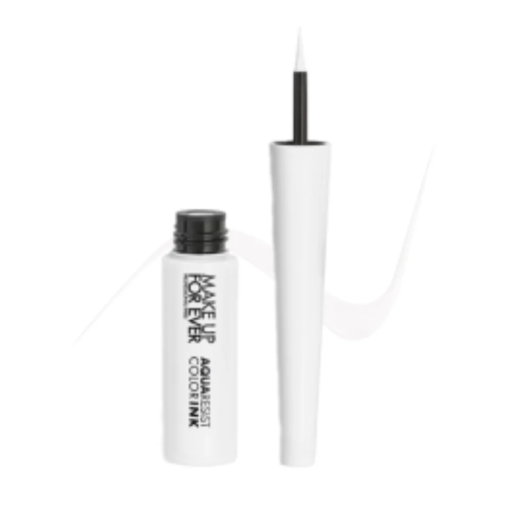 Make up for ever Eyeliner liquido Aqua Resist Color Ink (Eyeliner) 2 ml - Tonalità: 05 Matte Snow