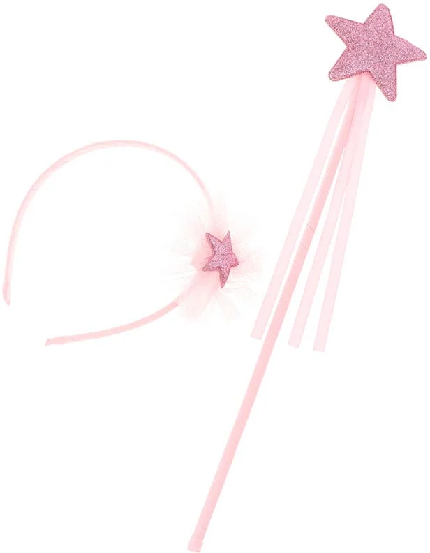 Inca Diadema e Bacchetta Stella Set 2 Pezzi