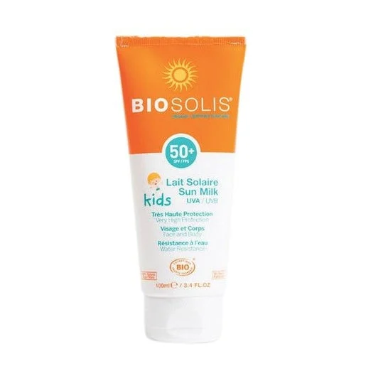 Lozione viso e corpo Biosolis per bambini Spf50+ 100ml.