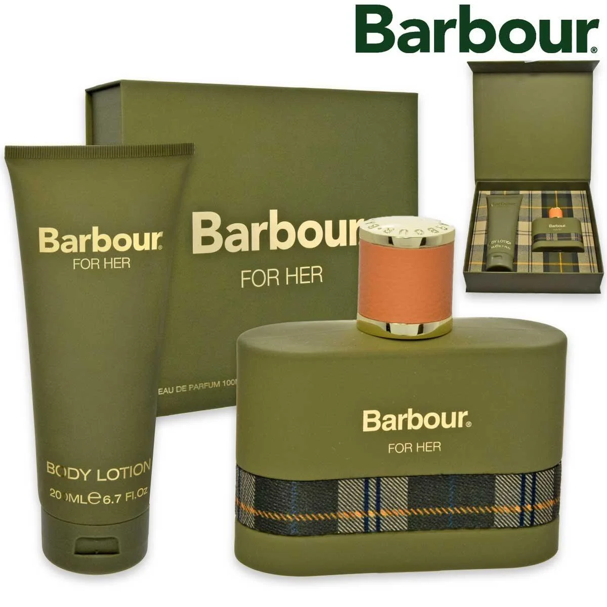 Barbour per lei (w)set edp 100ml+ crema corpo 200ml