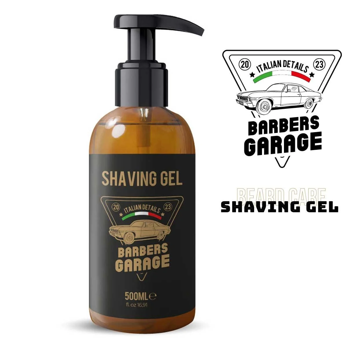 Gel da barba Barbers Garage 500 ml