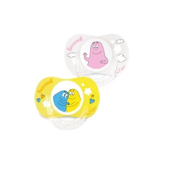 Luc et Léa Chupete Barbapapa 0-6 Meses 2uds