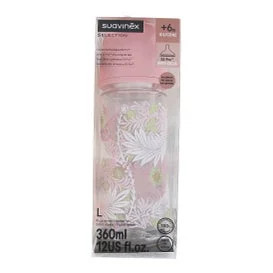 Suavinex Selection Biberón Poetry Poliamida SX Pro Flujo L 360 ml