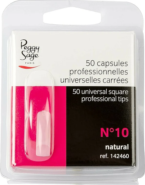 Tips quadrati universali "N. 10", 50 pz