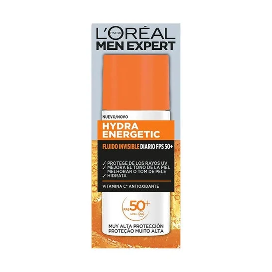 L'Oréal Men Expert Hydra Energetic Fluido Invisible Spf50 50ml