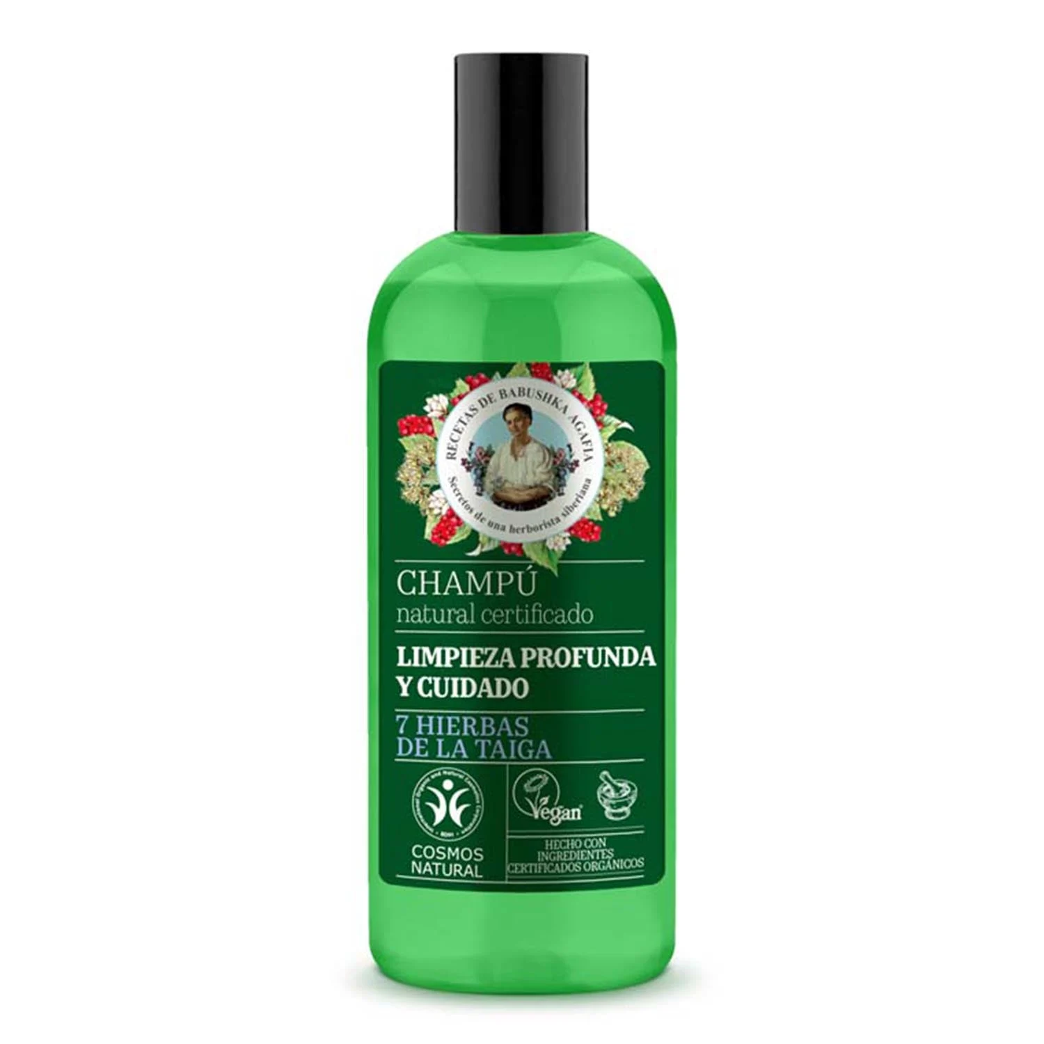 Green Agafia 7 Erbe Della Taiga Shampoo Naturale 260ml