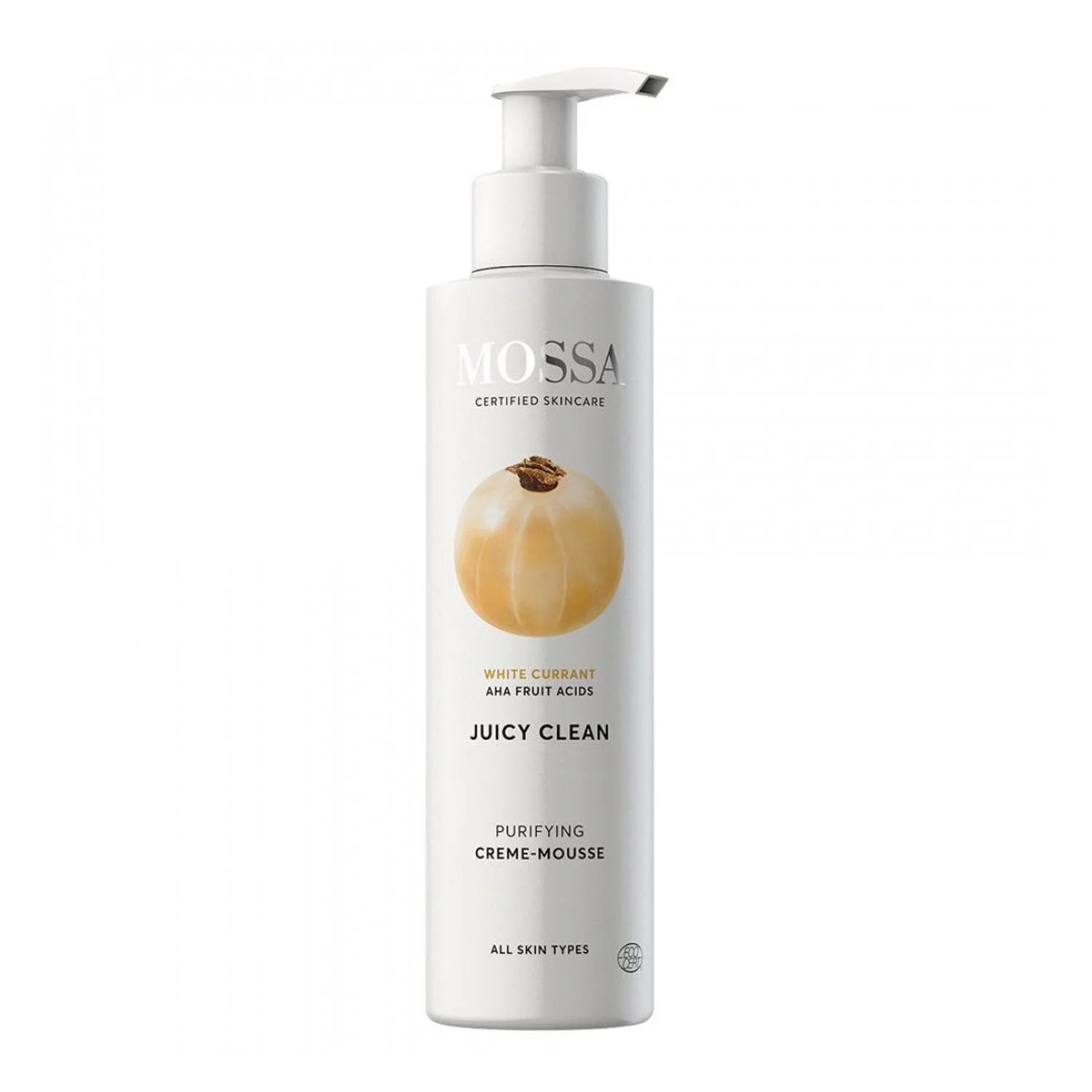 Mossa Cosmetics Mossa Juicy Crema Purificante Ribes Bianco 190un