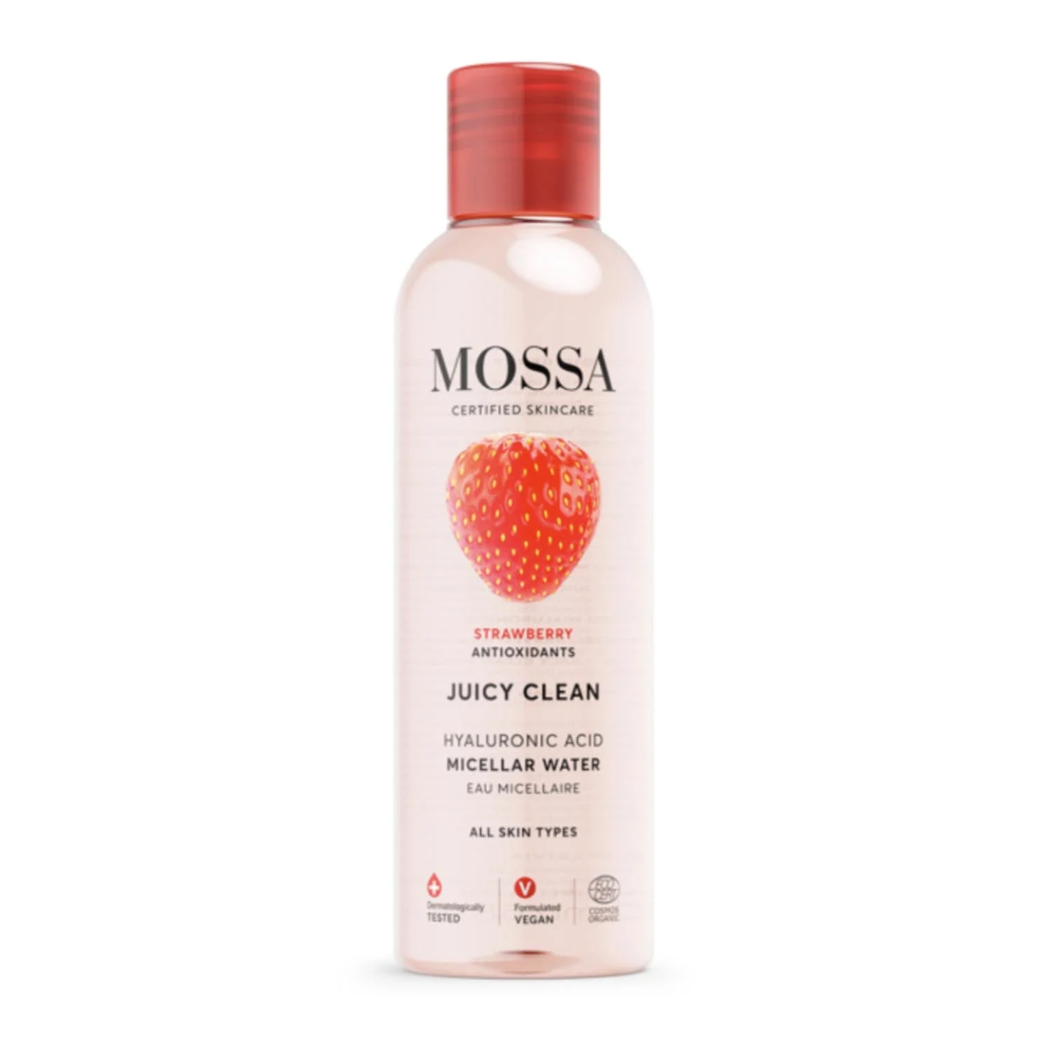 Mossa Cosmetics Mossa Juicy Agua Micellare Fragola Ialuronico 50 ml