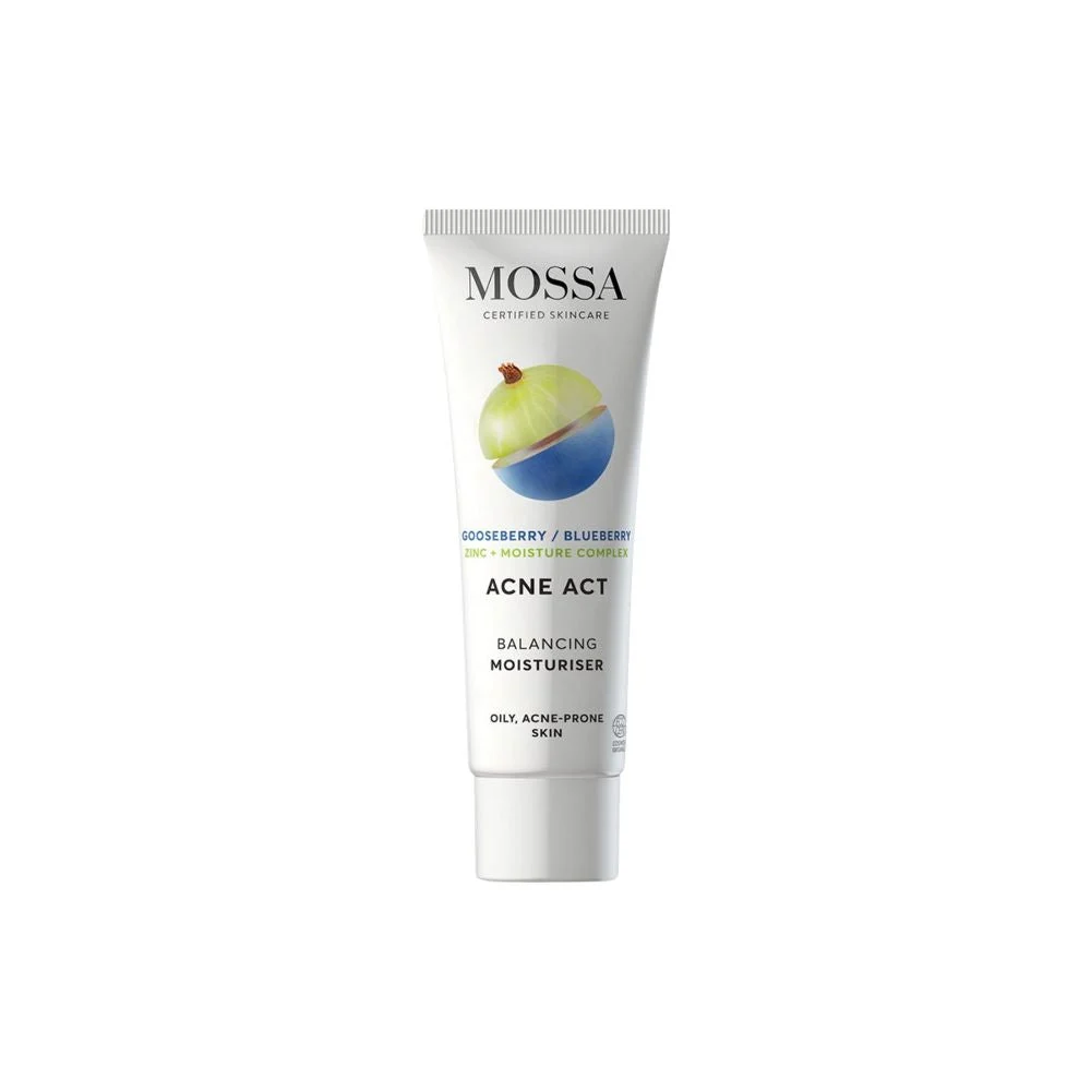Mossa Crema idratante riequilibrante Acne Act, 50 ml