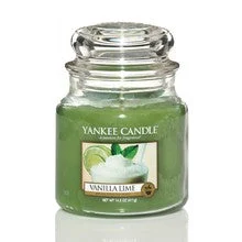 Yankee Candle Candela alla vaniglia e lime profumata - 411,0 g