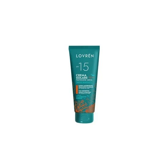 Lovren Crema Solare Resistente Acqua Spf15 100ml