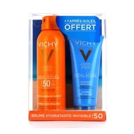 Vichy Ideale nebbia solare invisibile nebbia idratante invisibile SPF50 200 ml