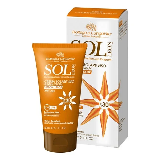 Bottega di LungaVita Sol Leon Crema Viso Spf30 50ml