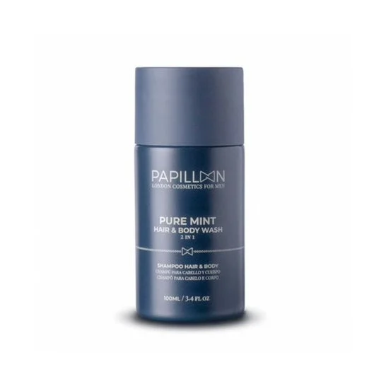 Papillon Pure Mint Champú Cabello Barba Cuerpo 100ml