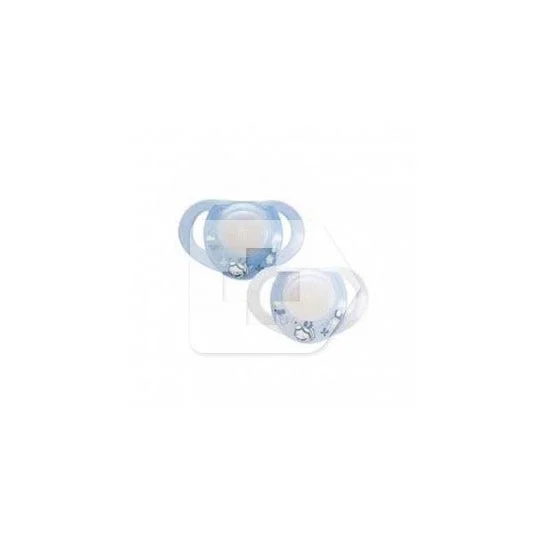 Succhietto in gomma anatomica Chicco™ 0m+ morbido 2uds