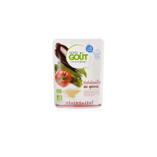 Buono ha ottenuto piccolo piatto in 6 mesi Ratatatatouille biologico con quinoa 190g di quinoa