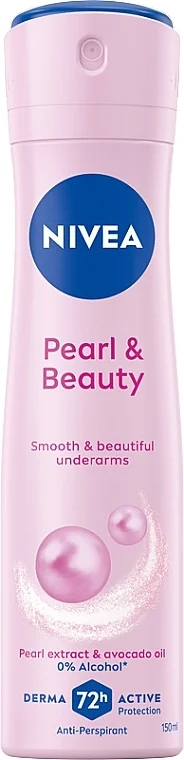 Deodorante spray antitraspirante "Perla di bellezza"