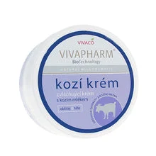 Vivapharm Crema emolliente viso e corpo con latte di capra - 250ml