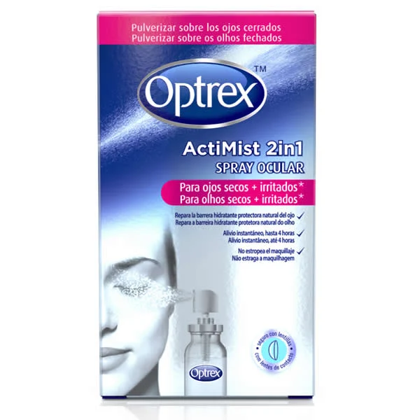 Optrex ActiMist 2in1 Spray oculare per stanchezza e disagio 10 ml