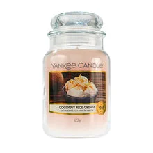Yankee Candle Candela alla crema di riso al cocco profumata - 623,0 g