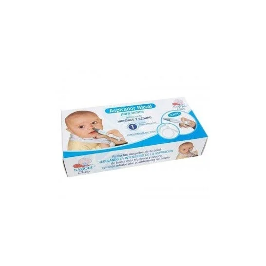 Nahore Aspiratore nasale bambino doppio uso manuale e orale 1ud