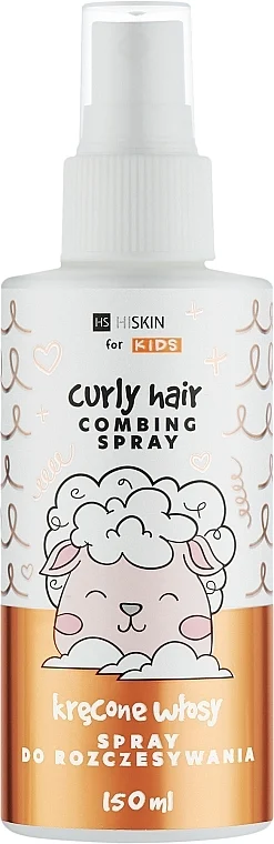 Spray districante per capelli ricci, per bambini
