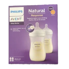 Philips Avent Baby Bottles Slow Flow Natural 2x260ml