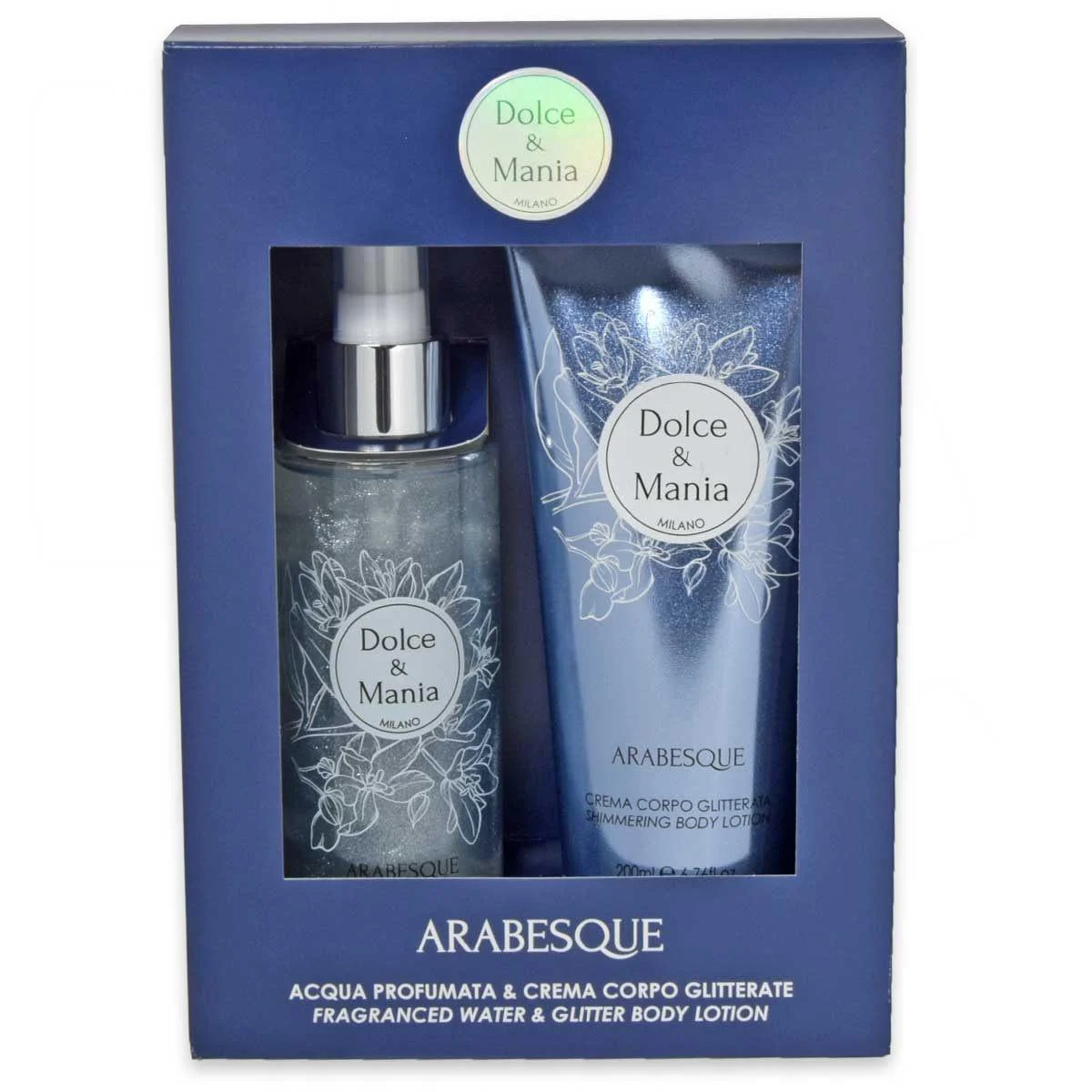 Cofanetto regalo Dolce & Mania Arabesque (profumo 200ml + lozione corpo 200ml)