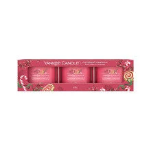 Yankee Candle Set di candele in vetro Peppermint Pinwheels - 37,0 g