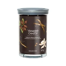 Yankee Candle Bicchiere Vanilla Bean Espresso Signature (espresso con bacca di vaniglia) - 567g