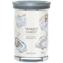 Yankee Candle Candela tumbler morbida coperta Signature - 567,0 g