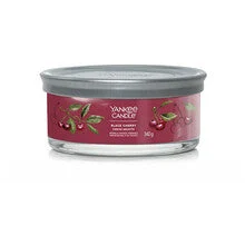 Yankee Candle Candela tumbler Black Cherry Signature - 122,0 g