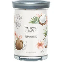 Yankee Candle Candela Tumbler Coconut Beach Signature (Coconut Beach) - 567g