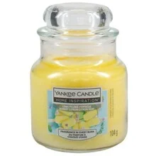 Yankee Candle Home Inspiration Ghiacciolo al limone e lime - Candela profumata - 104,0 g