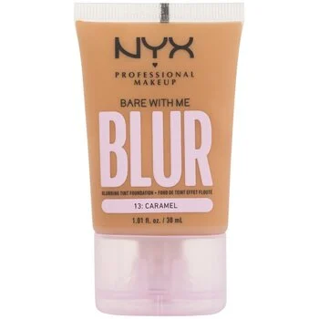 Nyx Bare With Me Blur Tint Fondotinta opacizzante a media coprenza 30 ml Caramel