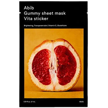 Vita Sticker Gummy Sheet Mask - Maschera in tessuto illuminante - 27 ml