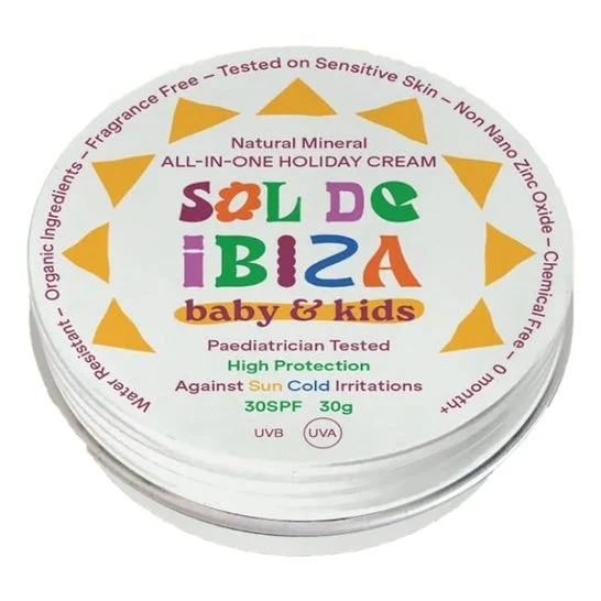 Sol de Ibiza Latita Crema Solar Bebé 0 Meses Spf30 30g