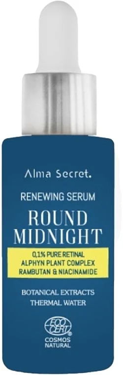 Siero viso notte con 0,1% retinal