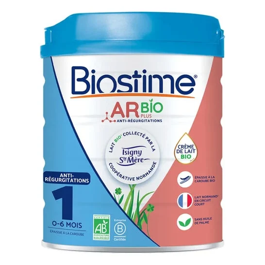 Biostime Lait AR 1 BIO 0-6 Mois 800g