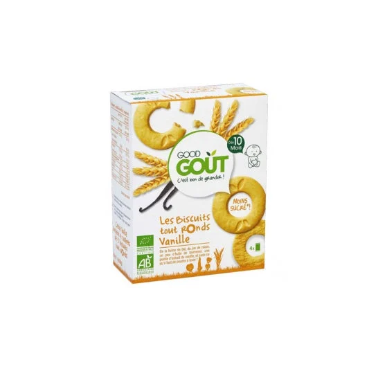 Goodgout Biscotto tondo Vanill 80G