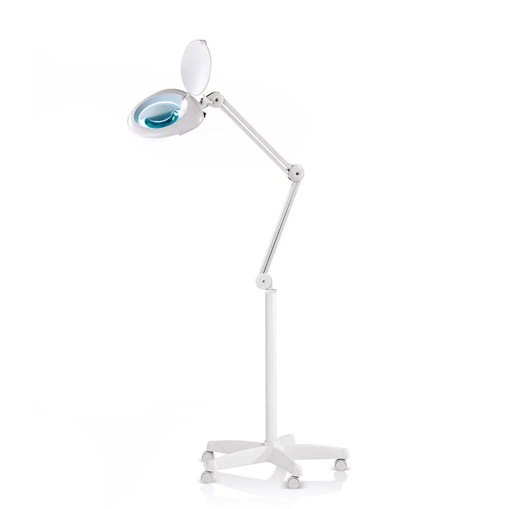 Lente Professionale con Stativo 5 Diottrie e Morsetto 5D FLY XaniPro con Luce e Ruote