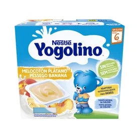 Nestle Yoogolino Pesca Banana 4x100g
