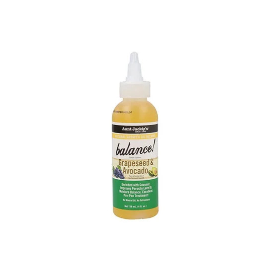 Aunt Jackie's C&C Balance Grapeseed & Avocado Oil 118ml