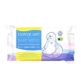 Natracare bambino salviette in cotone organico 50 pz