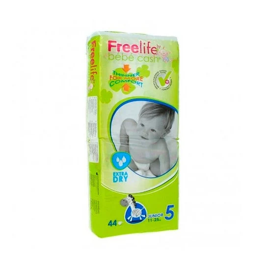 Baby Cash Freelife pannolini dimensione 5 44 pezzi