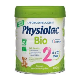 Physiolac Bio 2 ° età 6 - 12 mesi 800 grammi scatola da 800 grammi