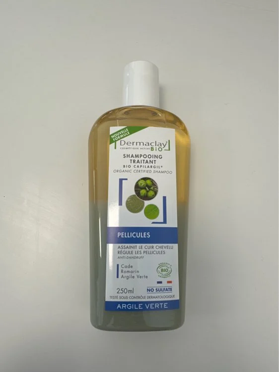 Dermaclay Shampoo Trattante Bio Antiforfora Argilla Verde 250ml
