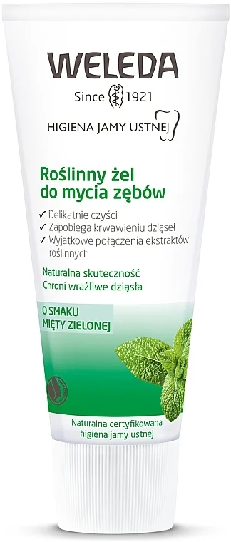 Dentifricio in gel alle erbe